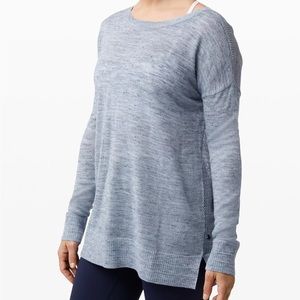lululemon “Well Being Crew Sweater Linen”